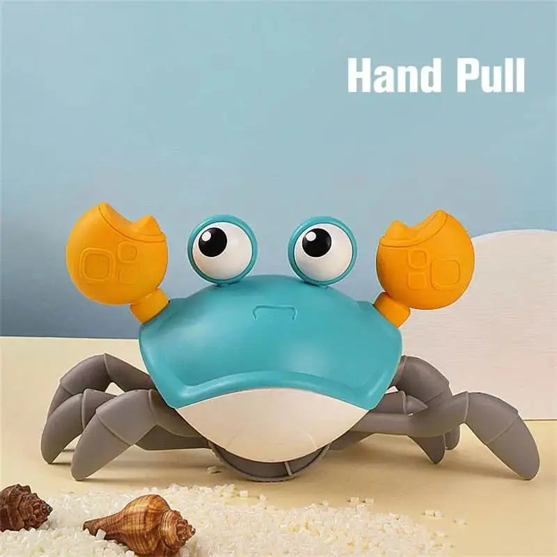 Funny Kids Induction Escape Crab Crawling Toy Baby Electronic Pets Musical Toys Educational Toddler Moving Toy Christmas Gift