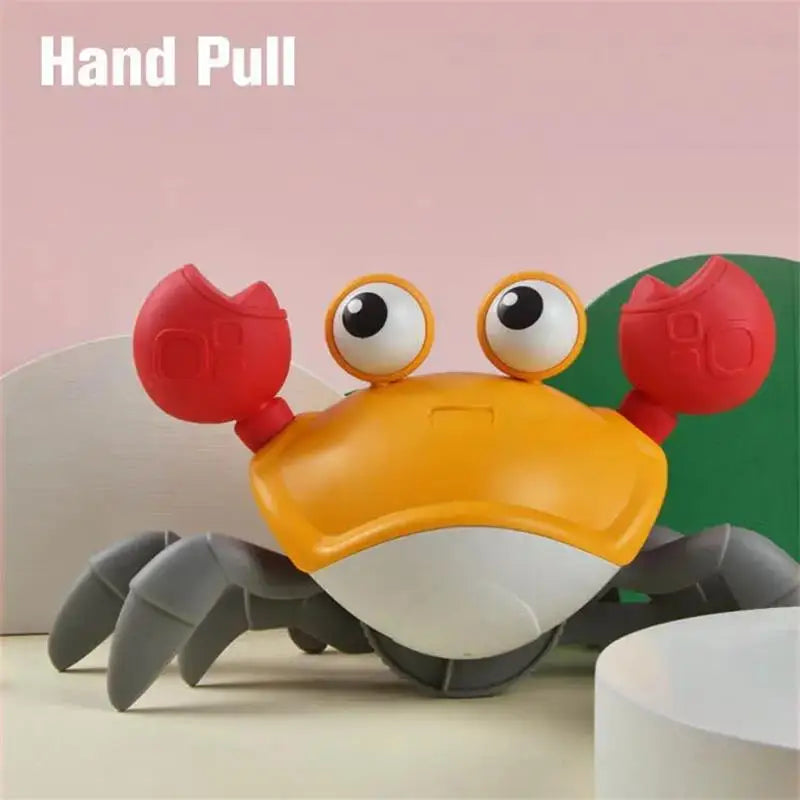 Funny Kids Induction Escape Crab Crawling Toy Baby Electronic Pets Musical Toys Educational Toddler Moving Toy Christmas Gift