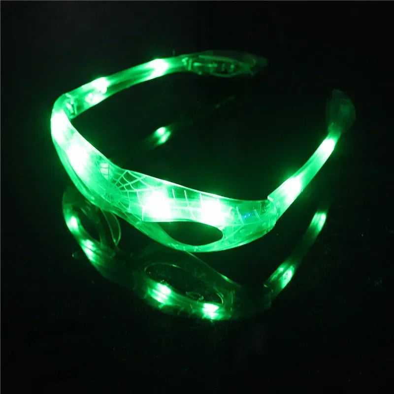 Marvelous LED Spiderman Glasses: Glow in the Dark Anime Sunglasses for Kids – Perfect Party Gifts