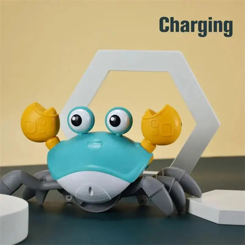 Funny Kids Induction Escape Crab Crawling Toy Baby Electronic Pets Musical Toys Educational Toddler Moving Toy Christmas Gift