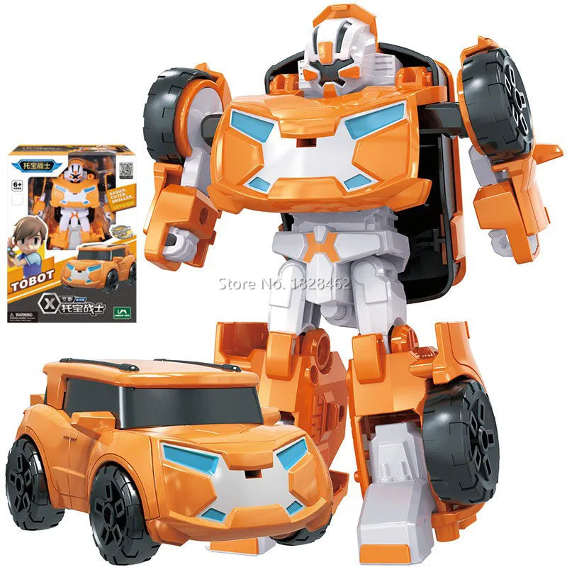 Mini Tobot Transformation Robot Toys Korea Cartoon Brothers Anime Tobot Deformation Car Airplane Toys for Children Gift