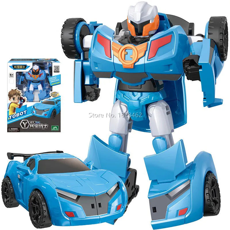 Mini Tobot Transformation Robot Toys Korea Cartoon Brothers Anime Tobot Deformation Car Airplane Toys for Children Gift